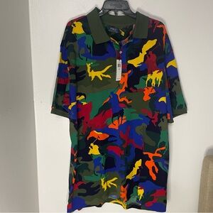 Polo Ralph Lauren . Polo pony camo mesh polo shirt